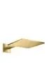 AXOR-HG-AXOR-ShowerSolutions-Kopfbrause-300-300-1jet-mit-Brausearm-Polished-Gold-Optic-35314990 gallery number 1